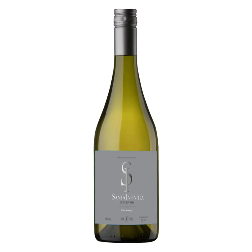 Rượu Vang Trắng, Estate Bottled, Chardonnay 2021, 13% (750ml) - SANTA INFINITO