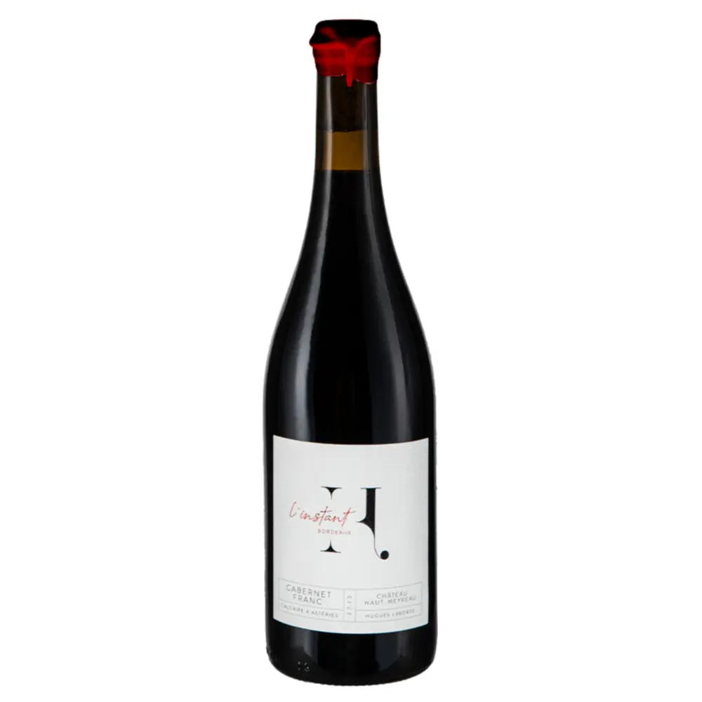 Rượu Vang Đỏ, L`Instant H Bordeaux, Cabernet Franc 2022, 14% (750ml) - CHATEAU HAUT-MEYREAU
