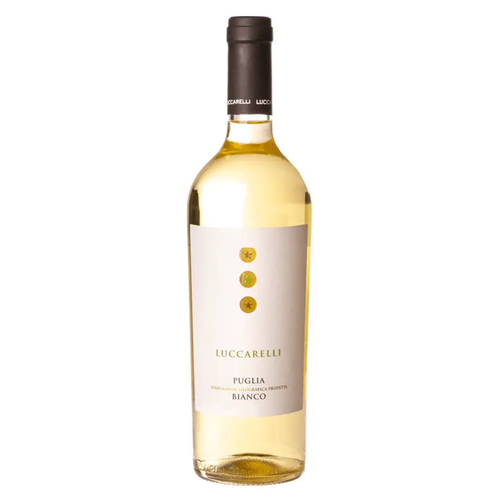 Rượu Vang Trắng, Puglia IGP Bianco 2024, 11.5% (750ml) - LUCCARELLI