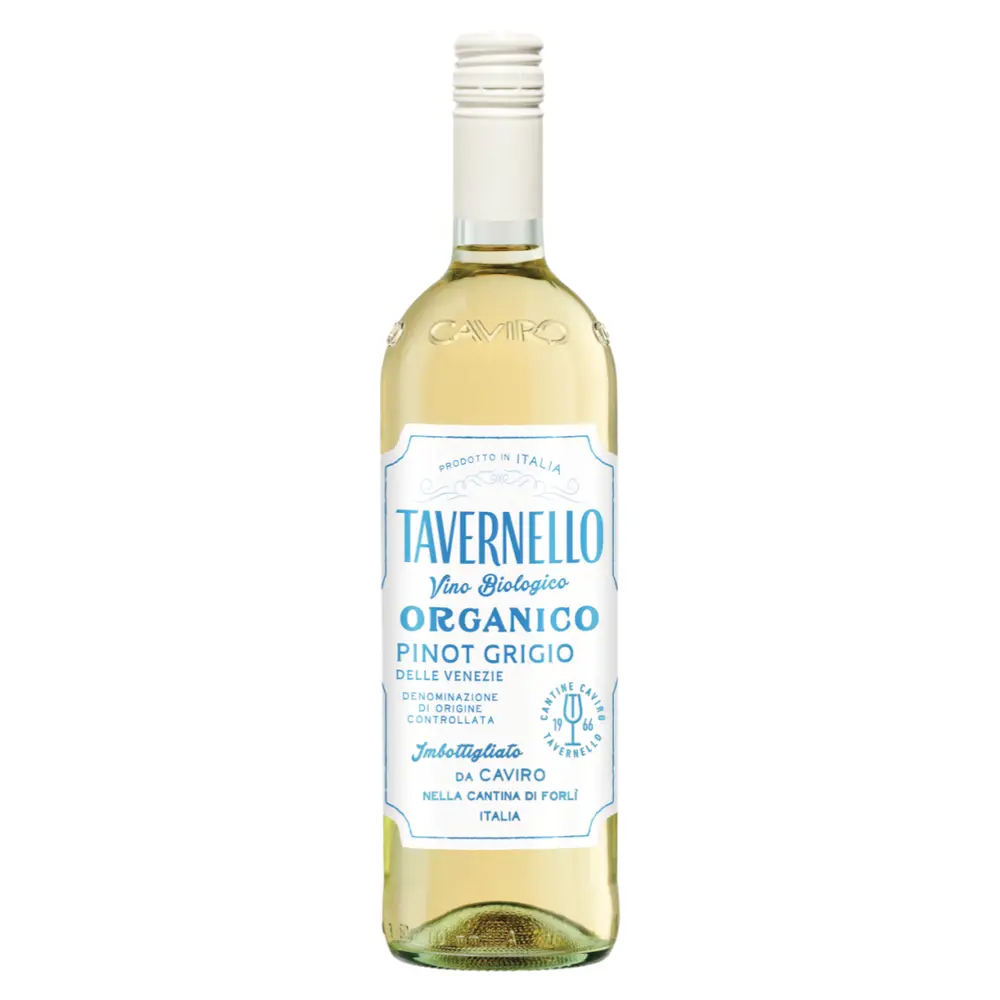 Rượu Vang Trắng Hữu Cơ, Organico Pinot Grigio Delle Venezie 2021, 12% (750ml) - TAVERNELLO
