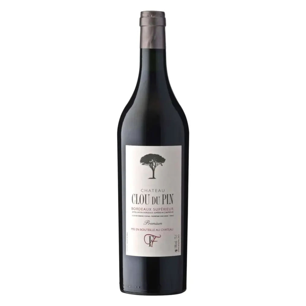 Rượu Vang Đỏ, Chateau Clou du Pin Premium, Bordeaux Supérieur 2021, 14.5% (750ml) - DOMAINES FONTANA