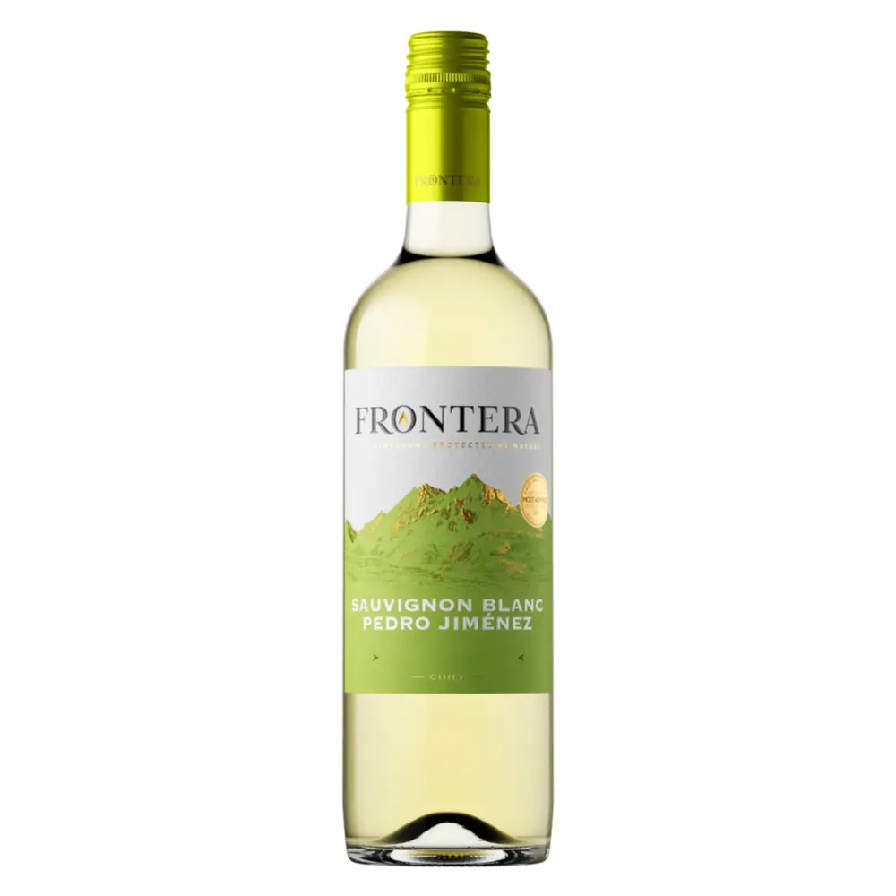 Rượu Vang Trắng, Sauvignon Blanc 85% Pedro Jiménez 15%, 12% (75cl) - FRONTERA