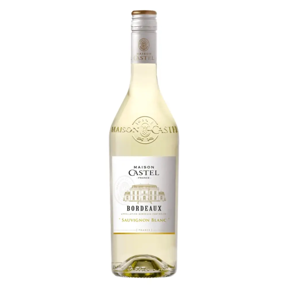Rượu Vang Trắng, Bordeaux, Sauvignon Blanc 2023, 12% (750ml) - MAISON CASTEL