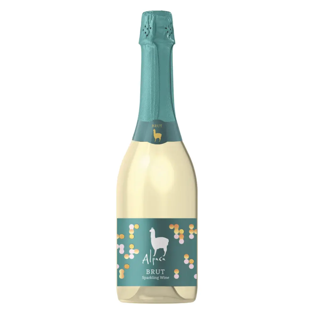 Rượu Vang Nổ, Brut, Sparkling Wine, 12% (750ml) - ALPACA
