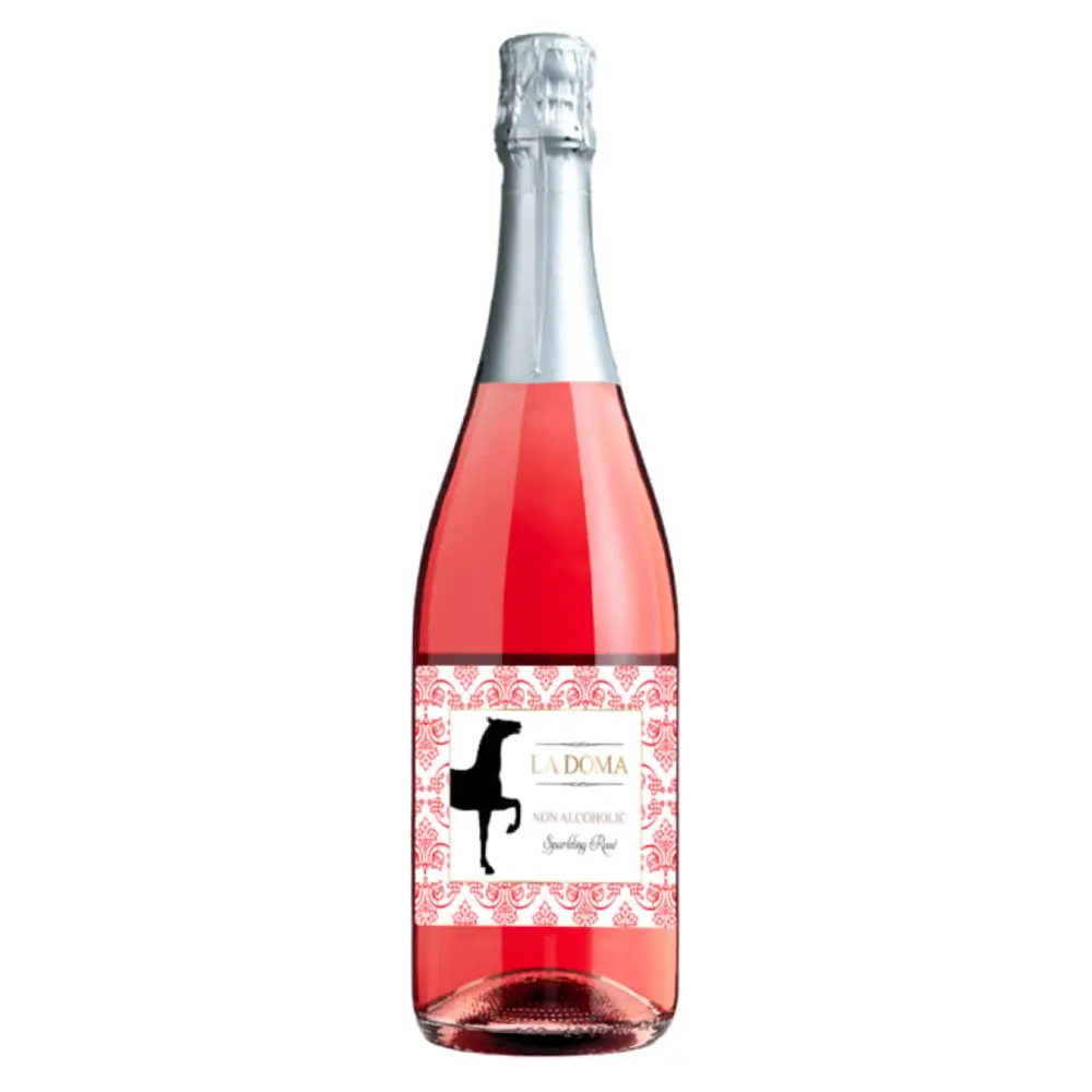 Rượu Vang Sủi Hồng Không Cồn, Non Alcoholic Sparkling Rose, 0% (75cl) - LA DOMA