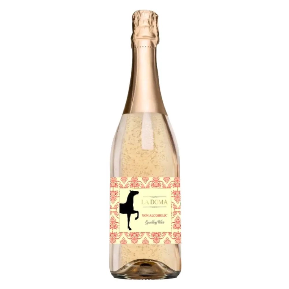 Rượu Vang Sủi Trắng Không Cồn, Non Alcoholic Sparkling White, 0% (75cl) - LA DOMA