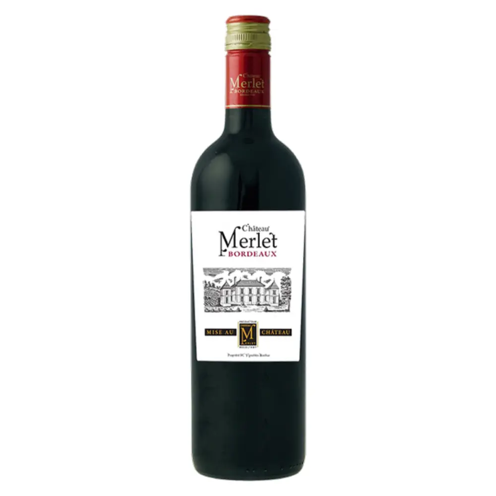 Rượu Vang Đỏ, Bordeaux 2020, 13% (75cl) - CHATEAU MERLET