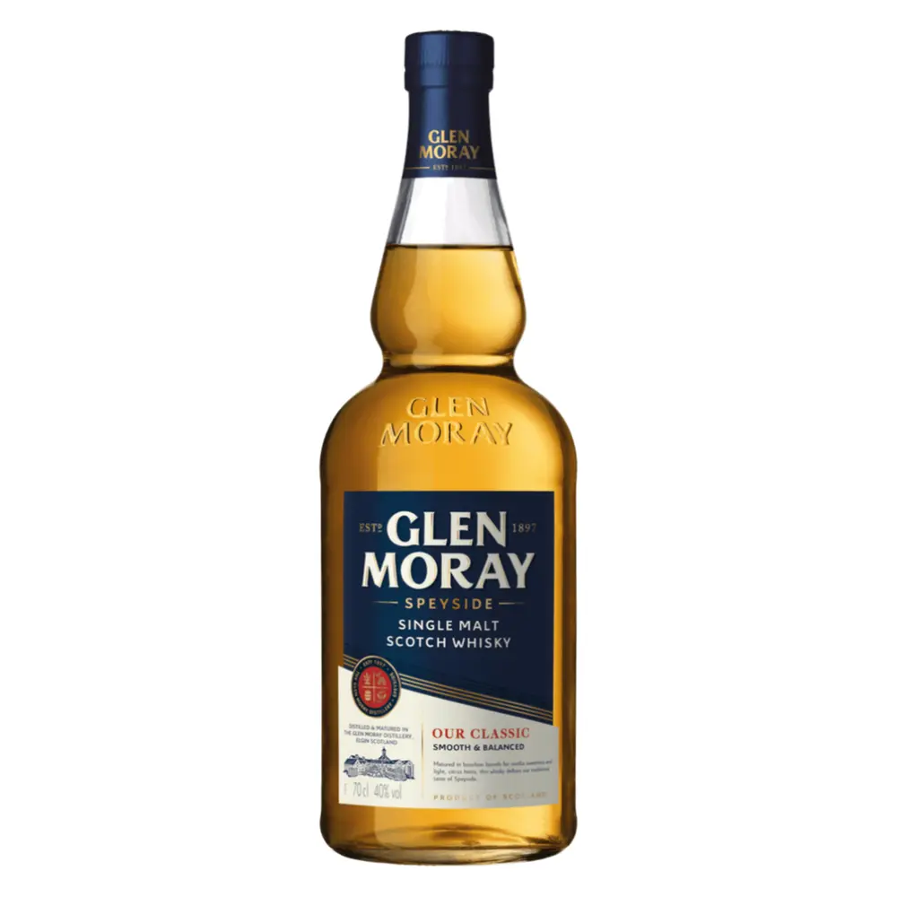 Rượu Whisky, Speyside Single Malt Scotch Whisky, Our Classic, 40% (70cl) - GLEN MORAY