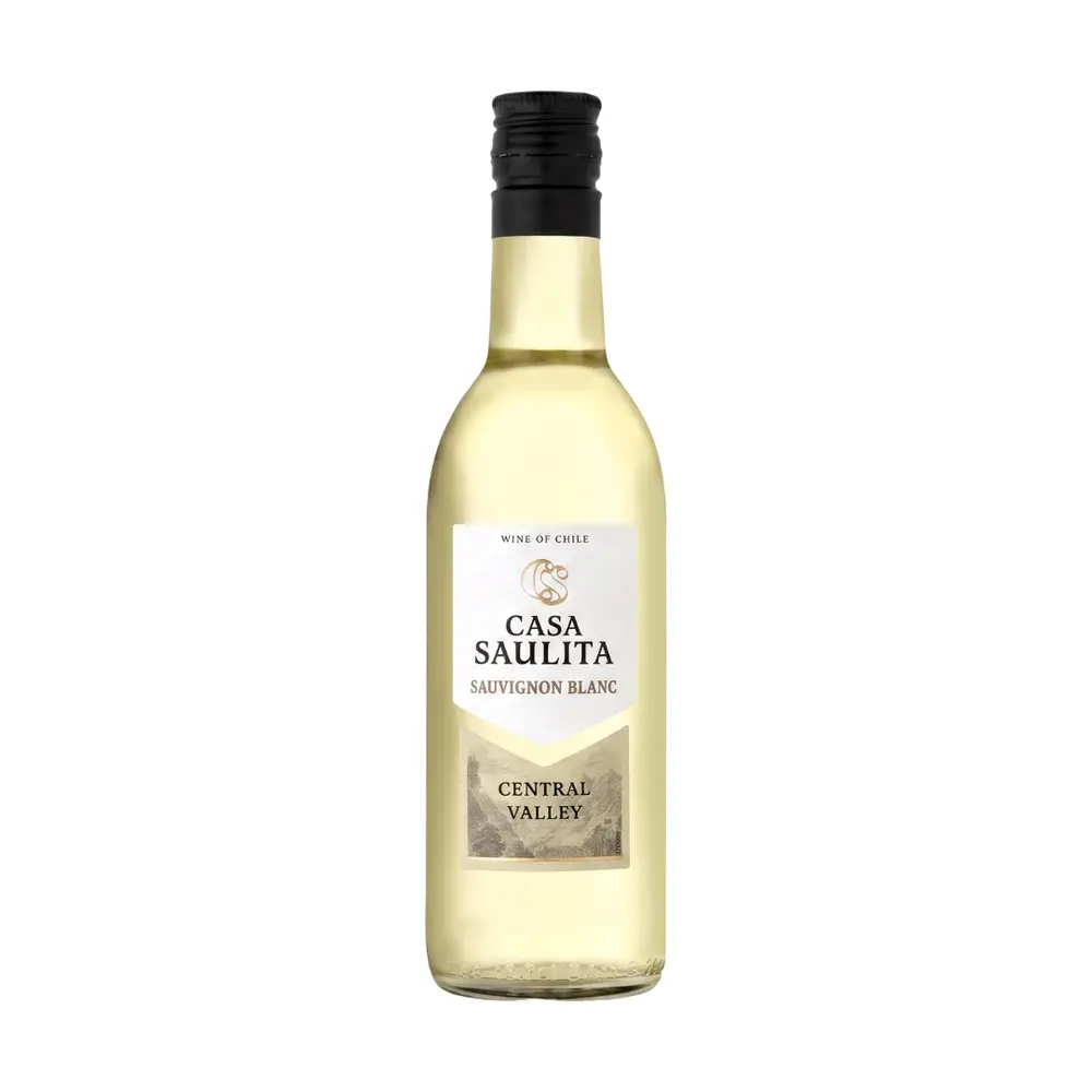 Rượu Vang Trắng, Sauvignon Blanc - Central Valley, 12.5% (187ml) - CASA SAULITA