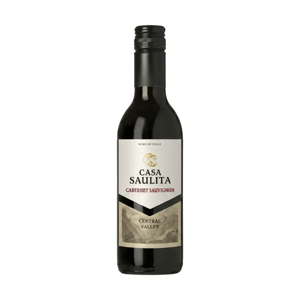 Rượu Vang Đỏ, Cabernet Sauvignon - Central Valley, 13% (187ml) - CASA SAULITA