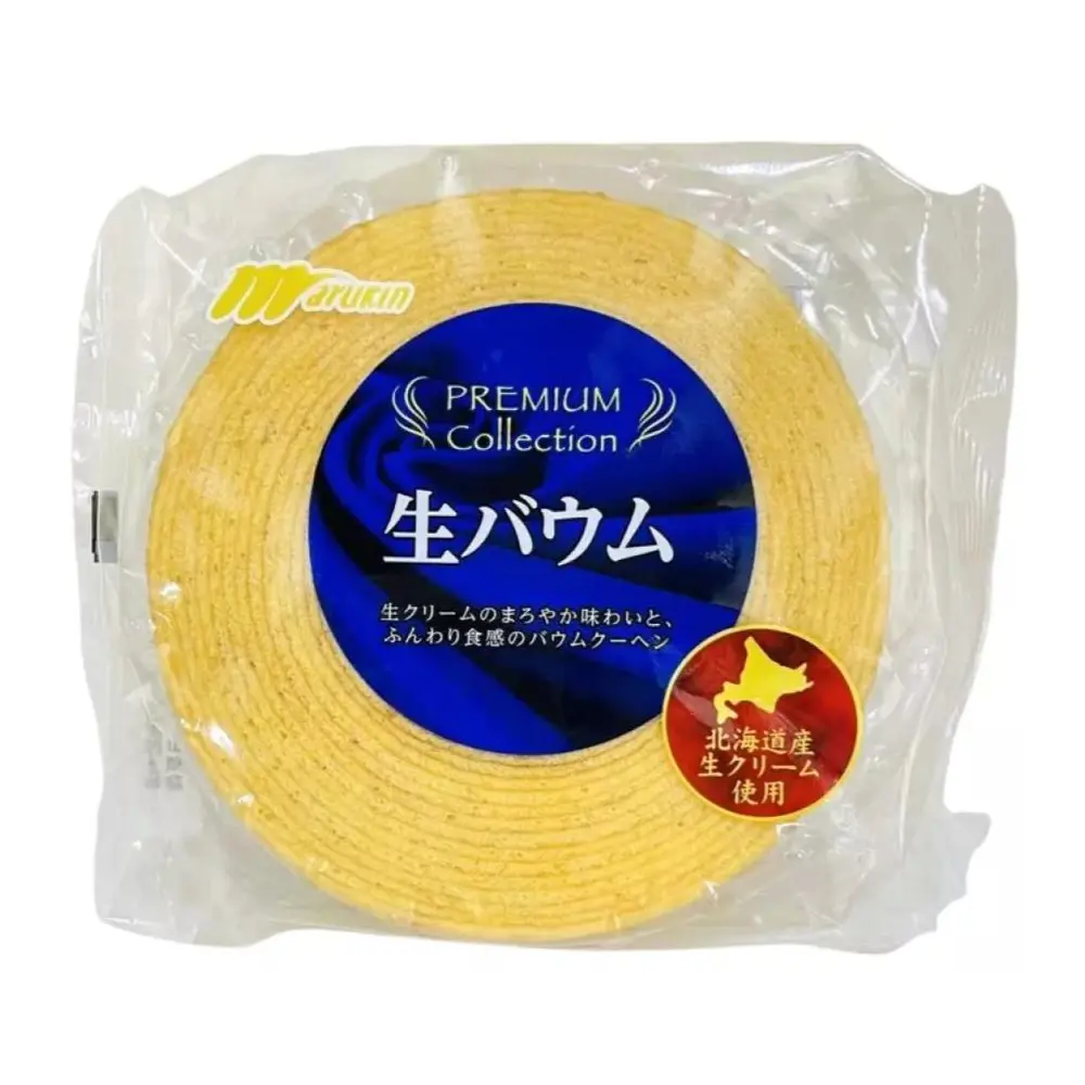 Bánh Bông Lan Cuộn, Premium Collection, Baumkuchen (260g) - MARUKIN