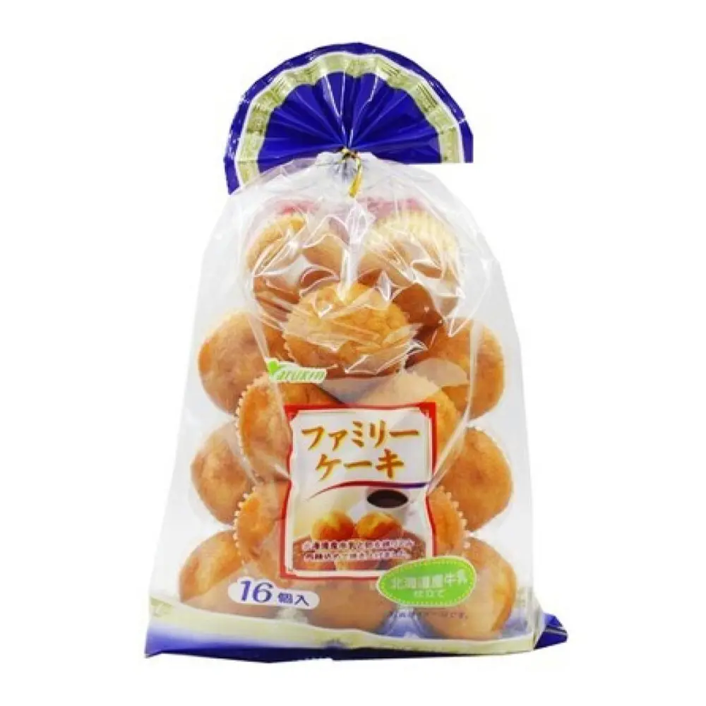 Bánh Bông Lan, Premium Collection, Cupcakes, 16 Cái (288g) - MARUKIN