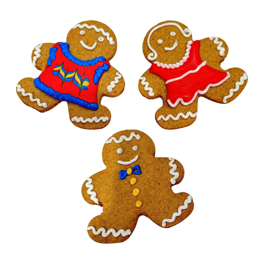 Bánh Quy Gừng (Nhiều Mẫu), Christmas Gingerbread Cookie, 1 Cái (30g) - HARVEST BAKING