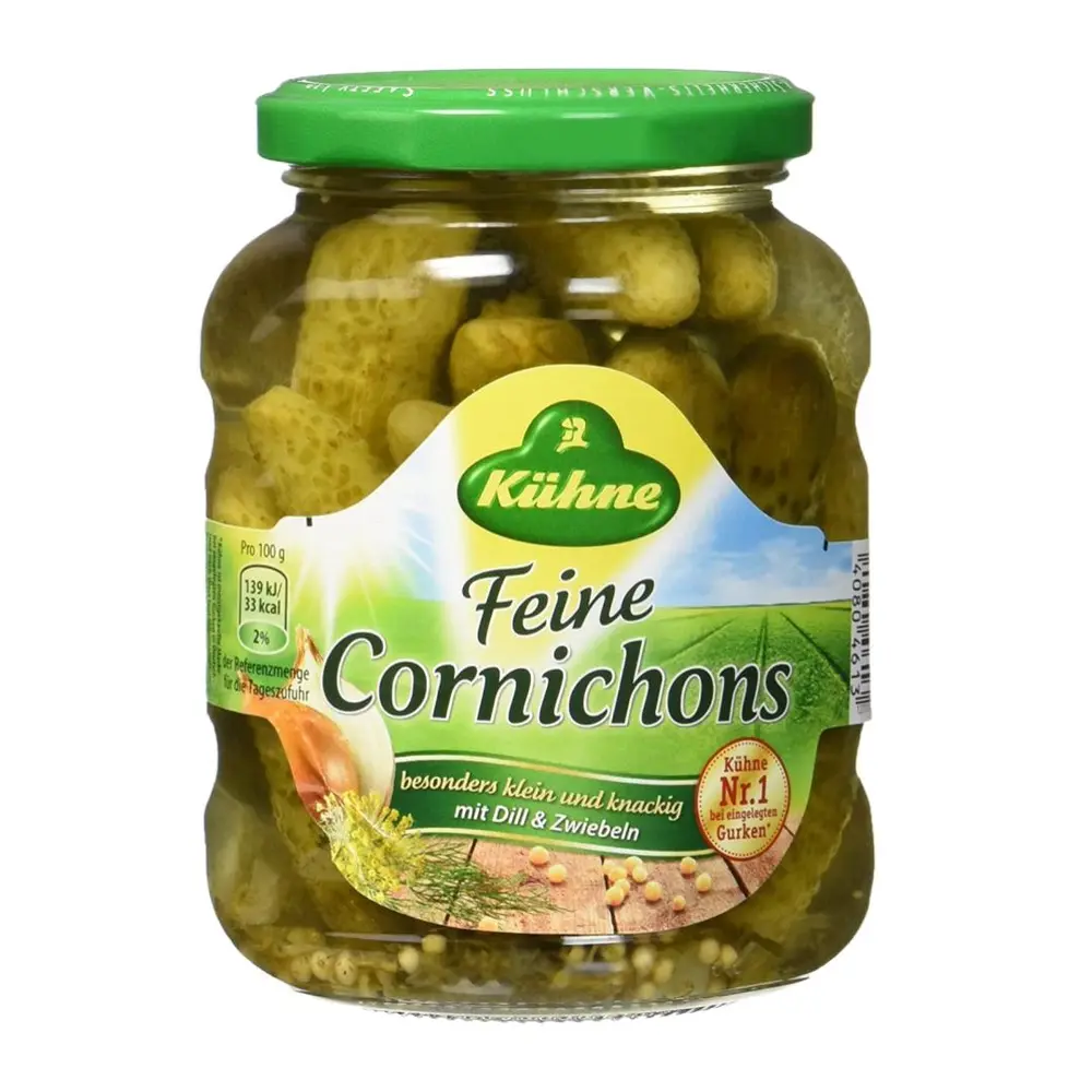 Dưa Chuột Ngâm, Feine Cornichons (330g) - KUEHNE