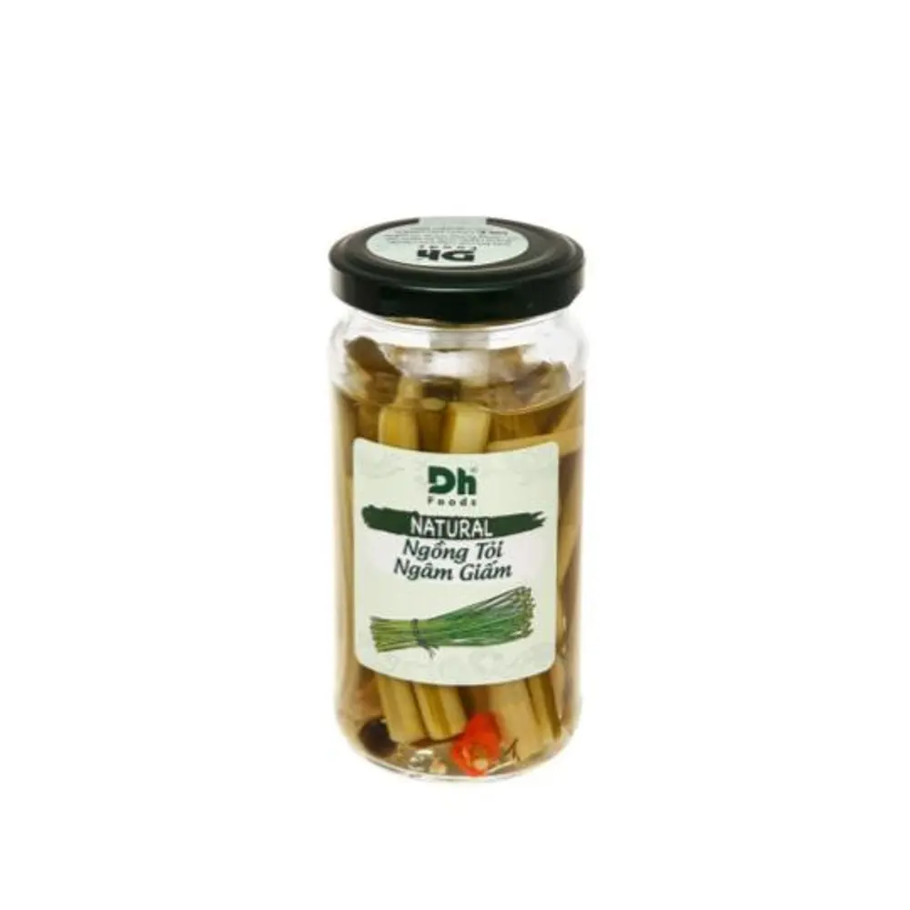 Ngồng Tỏi Ngâm Giấm, Pickled Garlic Sprout (220g) - DH FOODS