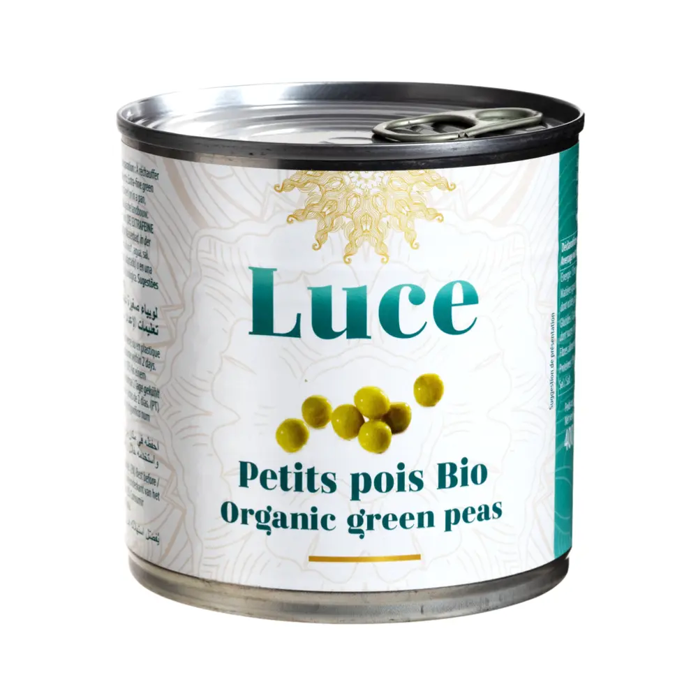 Đậu Hà Lan Hữu Cơ, Organic Green Peas (400g) - LUCE