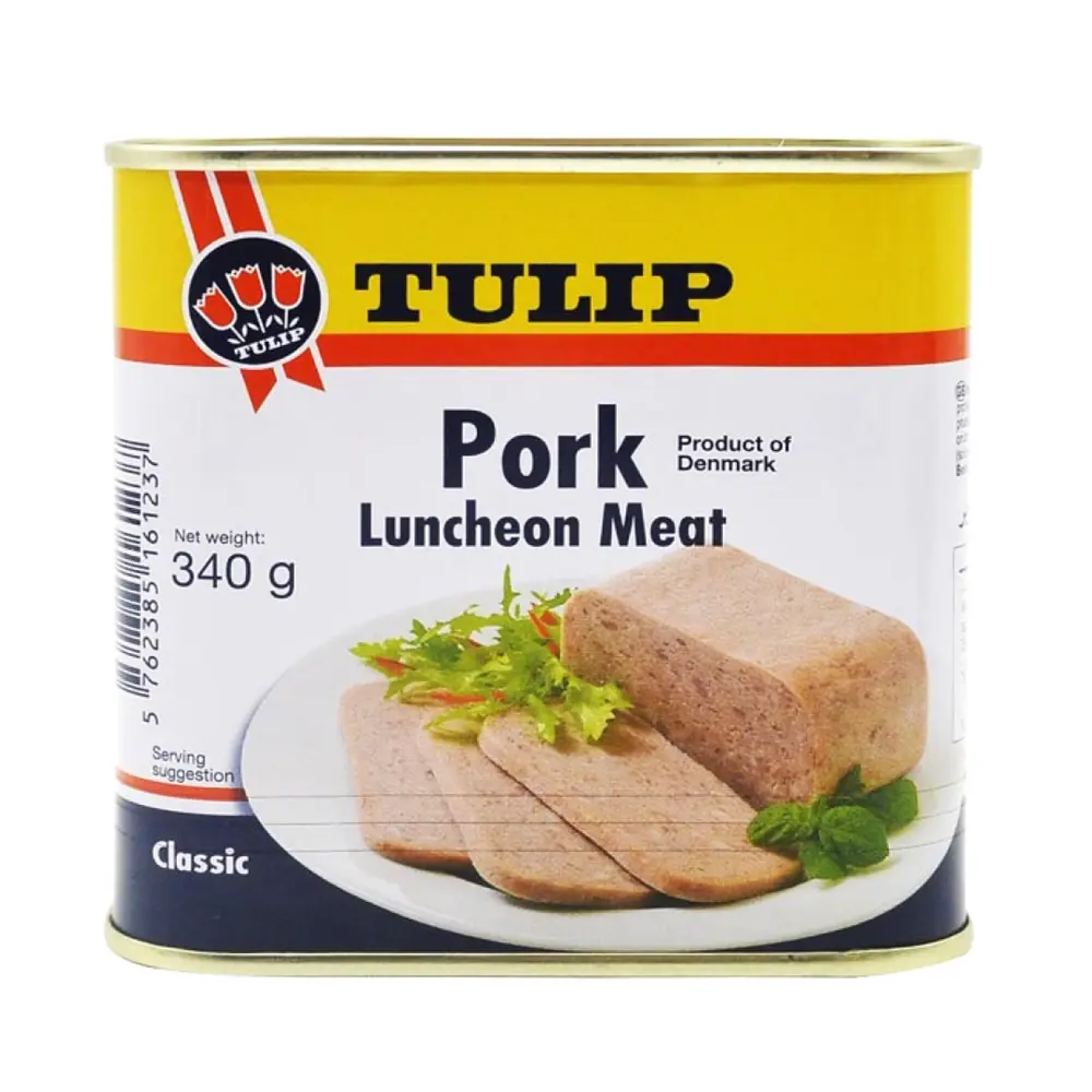 Thịt Heo Hộp, Pork Luncheon Meat (340g) - TULIP