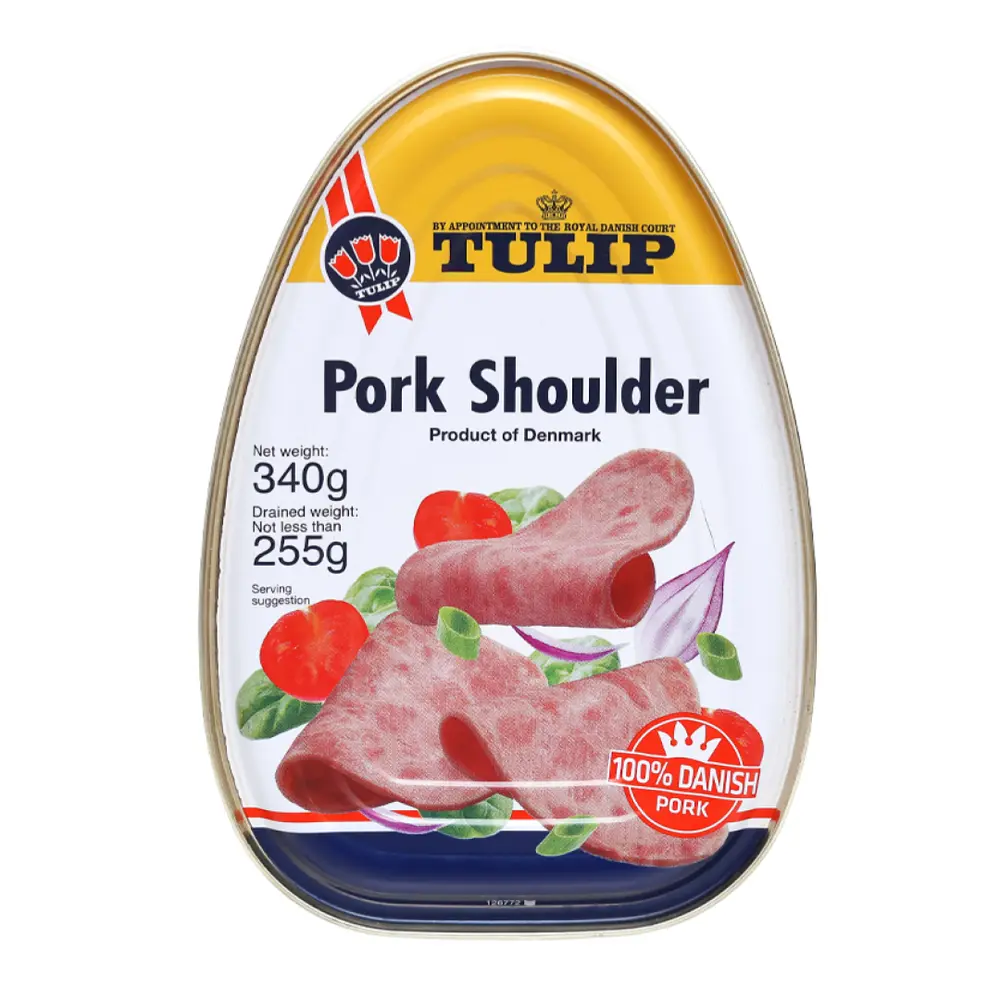 Thịt Heo Hộp, Pork Shoulder (340g) - TULIP