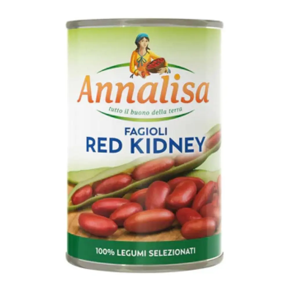 Đậu Thận Đỏ, Fagioli Red Kidney, Red Kidney Beans (240g) - ANNALISA