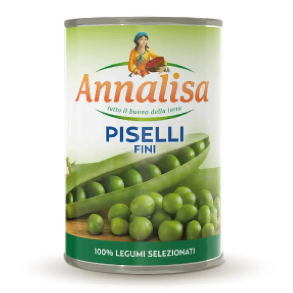 Đậu Hà Lan, Piselli Fini, Sweet Peas (240g) - ANNALISA