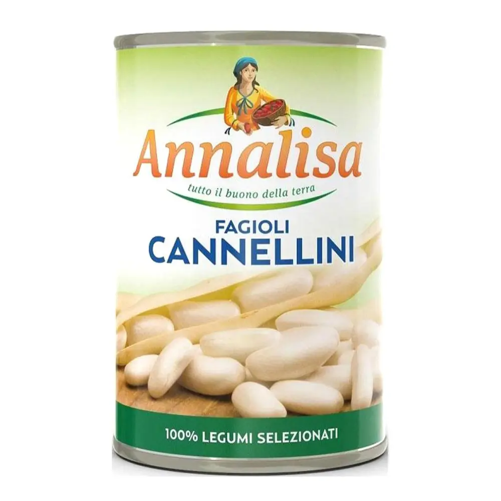 Đậu Trắng, Fagioli Cannellini, White Beans (240g) - ANNALISA