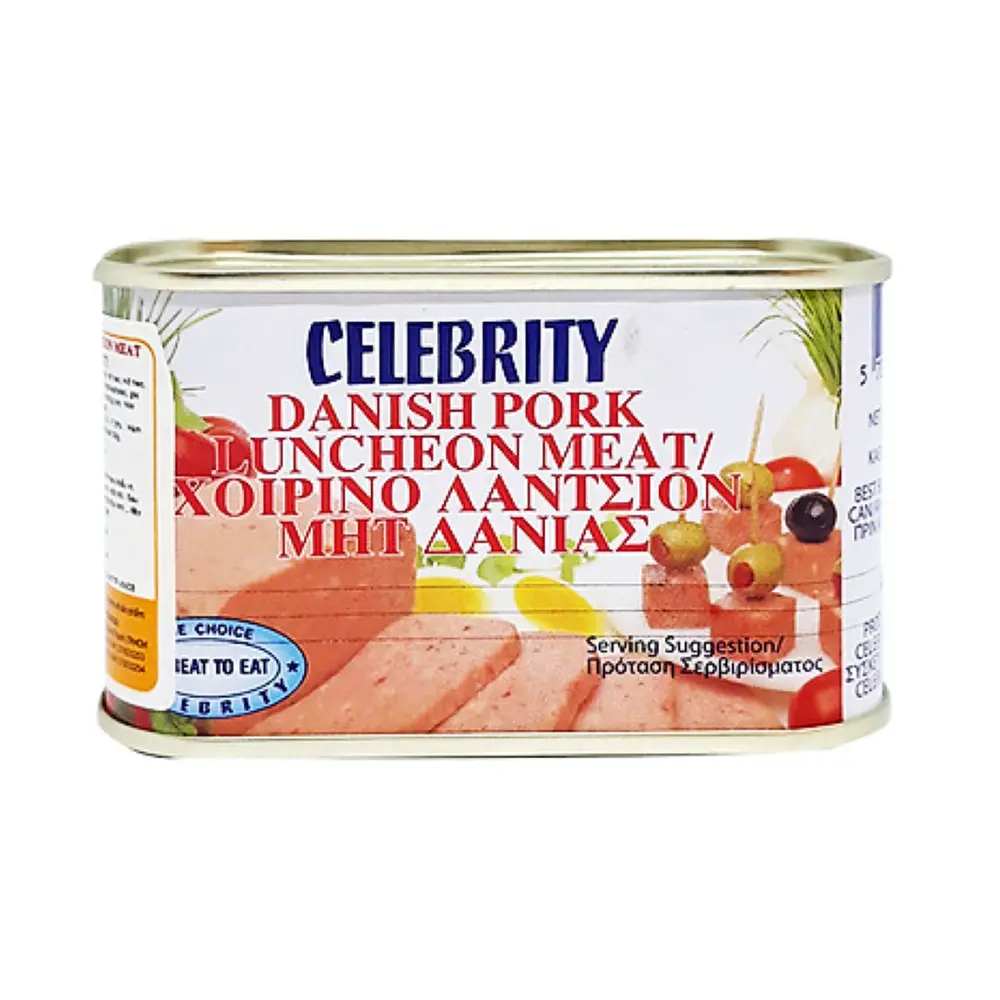 Thịt Heo Hộp Đan Mạch, Danish Pork Luncheon Meat (200g) - CELEBRITY
