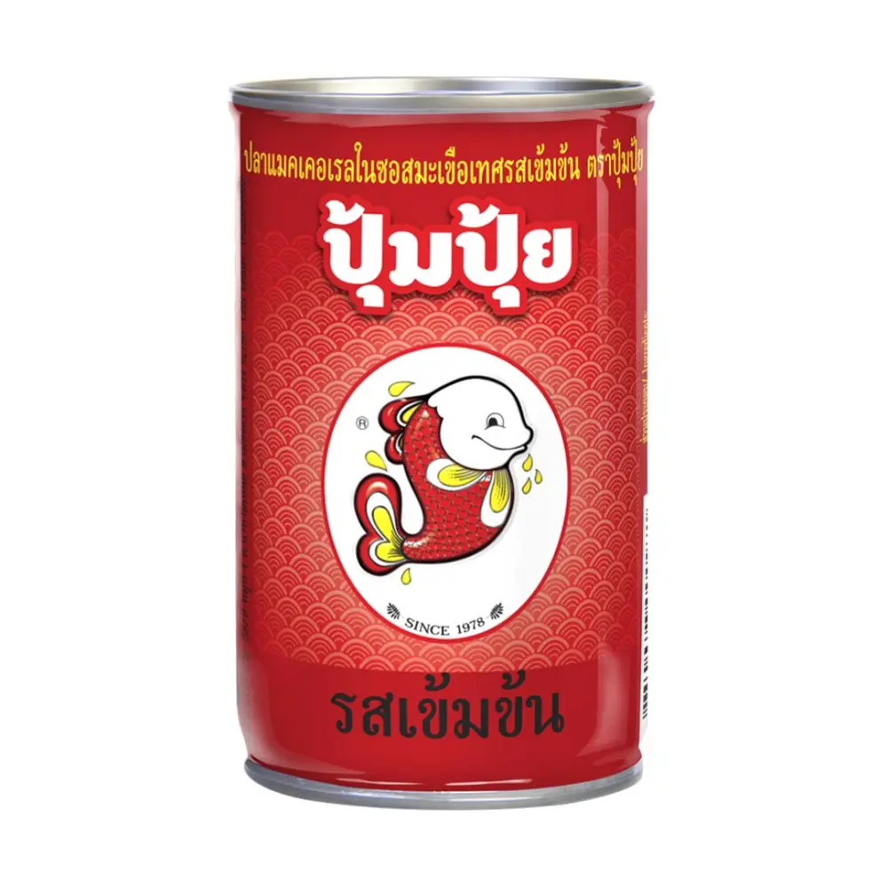 Cá Nục Sốt Cà Chua, Mackerel in Tomato Sauce, 5.4 oz (155g) - POMPUI