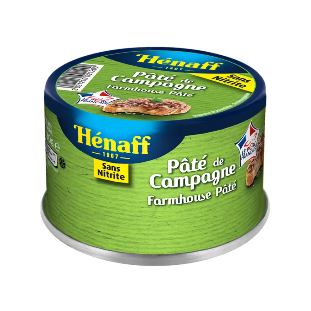 Pate Đồng Quê, Pate de Campagne, Farmhouse Pate (130g) - HENAFF