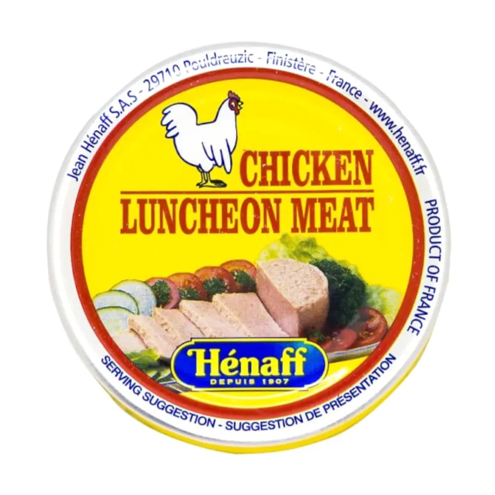Pate Gà Tây, Chicken Luncheon Meat, Chicken Pâté (140g) - HENAFF