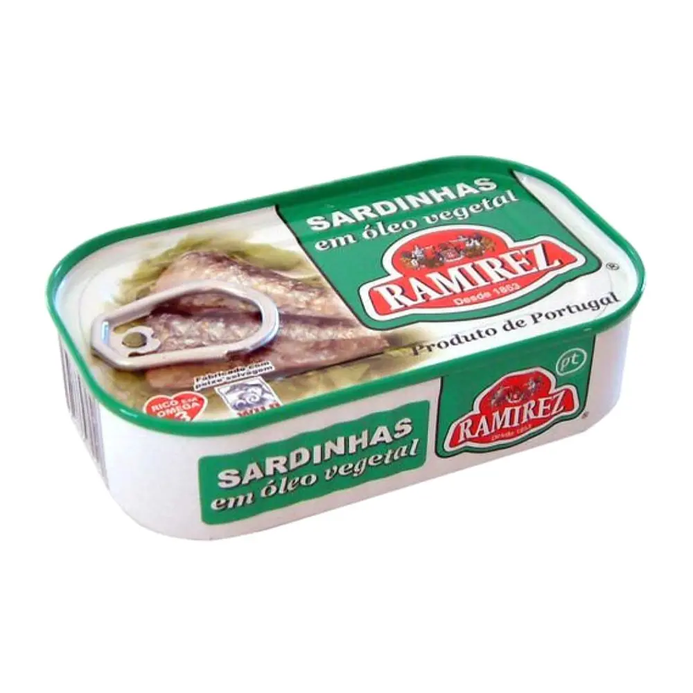 Cá Mòi Ngâm Dầu, Sardines In Vegetable Oil (125g) - RAMIREZ