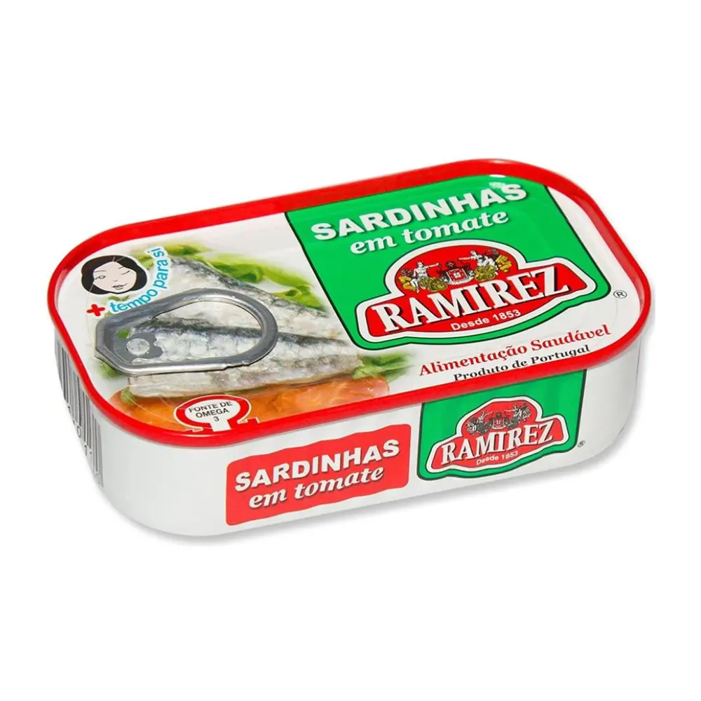 Cá Mòi Sốt Cà, Sardines In Tomato Sauce (125g) - RAMIREZ