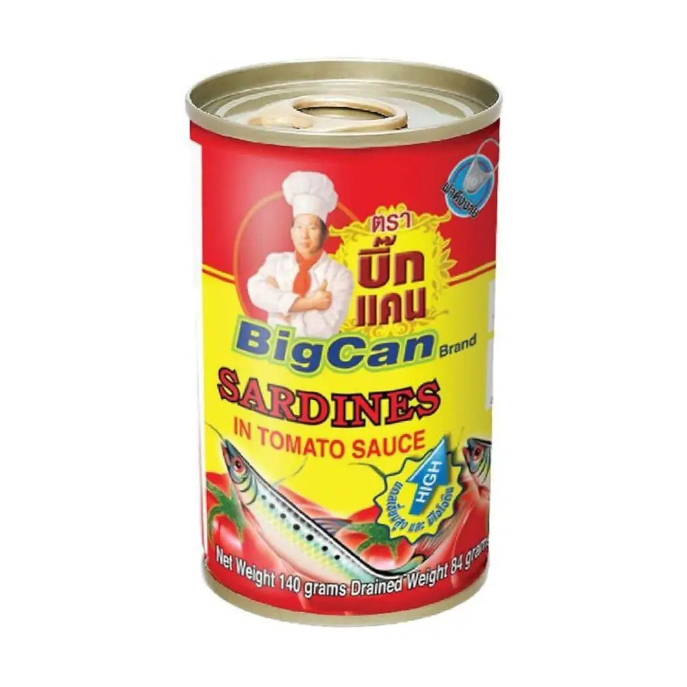 Cá Mòi Sốt Cà Chua, Sardines in Tomato Sauce (140g) - BIGCAN