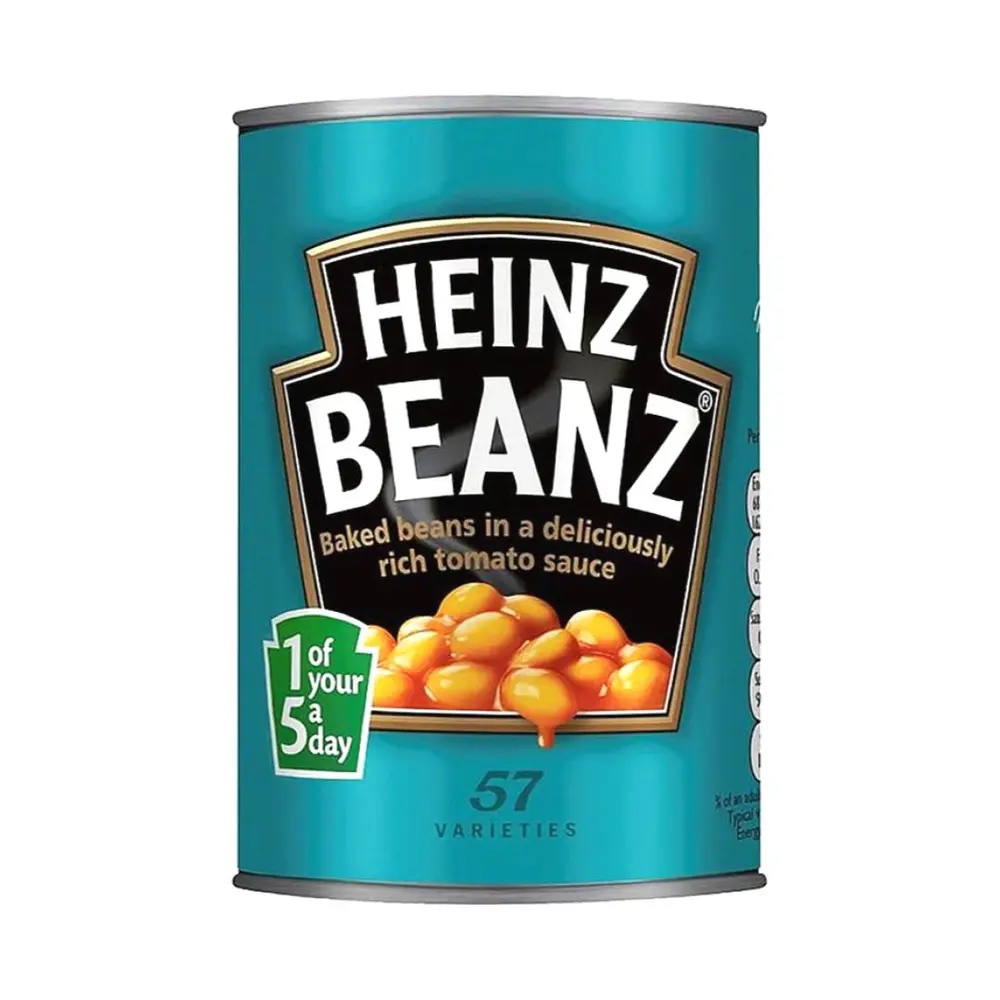 Đậu Hỗn Hợp Sốt Cà Chua, Baked Beans in Rich Tomato Sauce, 57 Varieties (415g) - HEINZ
