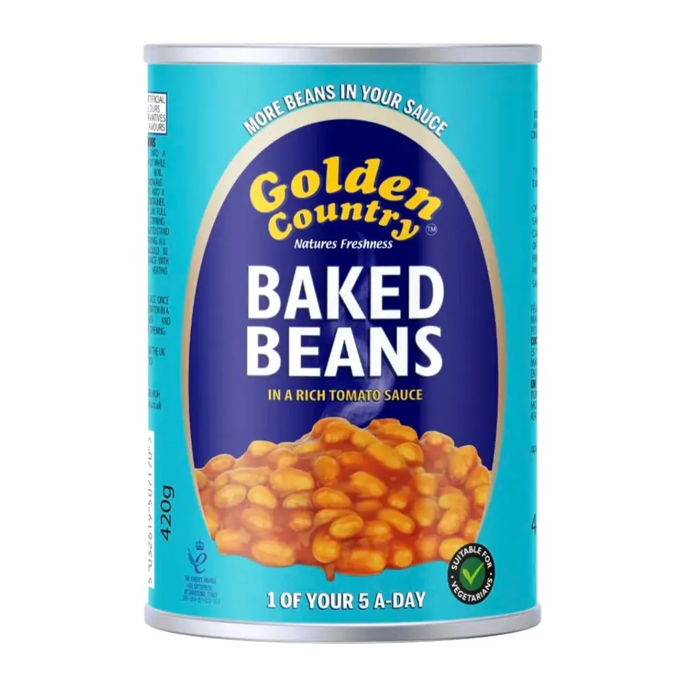 Đậu Sốt Cà, Baked Beans in Rich Tomato Sauce (420g) - GOLDEN COUNTRY