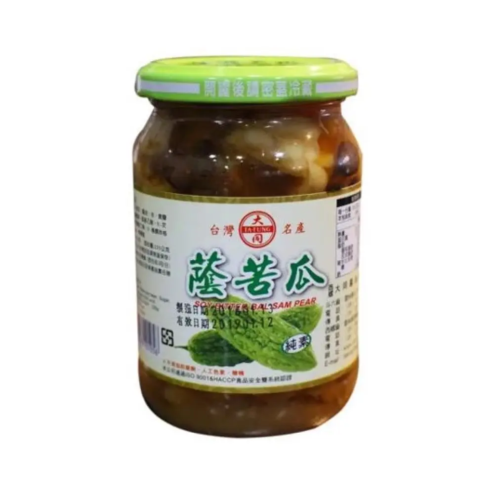 Khổ Qua Ngâm Xì Dầu, Soy Bitter Bal Sam Pear (380g) - TA TUNG