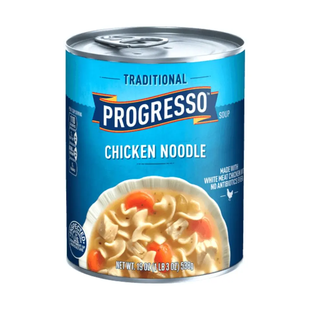 Súp Gà, Chicken Noodle, 19 oz (538g) - PROGRESSO