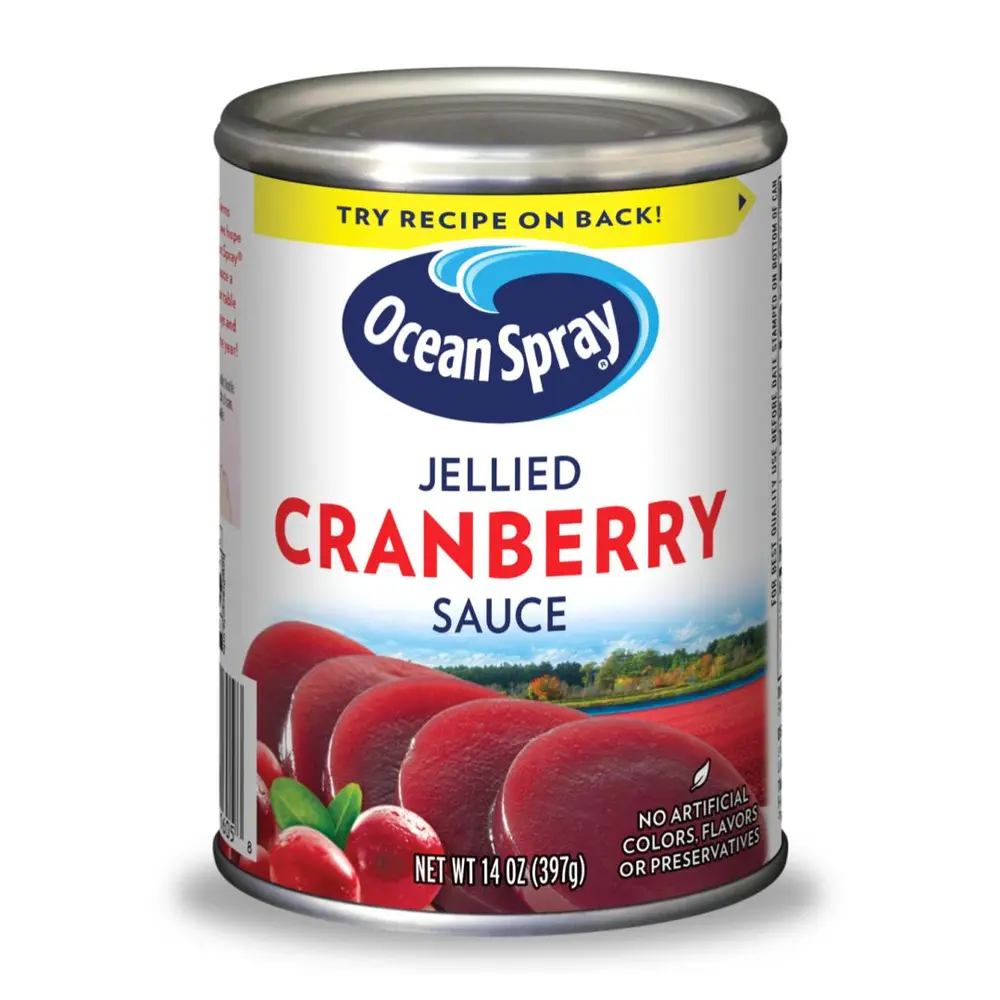Sốt Nam Việt Quất, Jellied Cranberry Sauce, 14 oz (397g) - OCEAN SPRAY