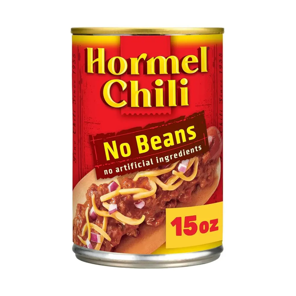 Thịt Hầm Nấu Ớt Không Đậu, Hormel Chili No Beans, 15 oz (425g) - HORMEL FOODS