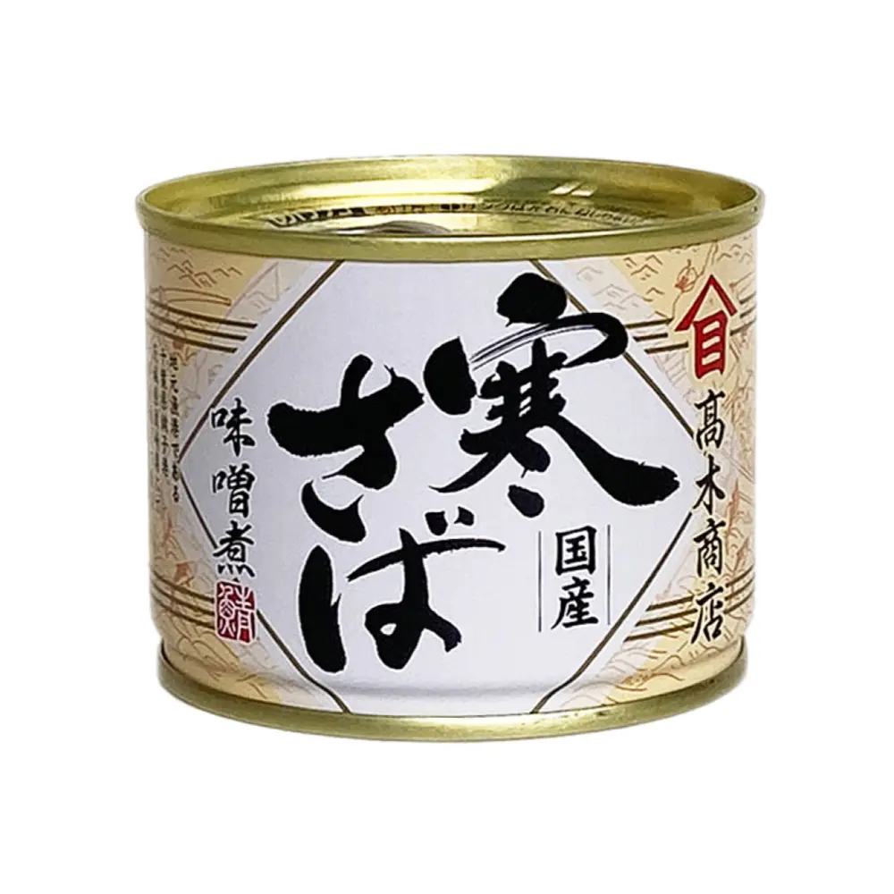 Cá Saba Sốt Miso, Cold Mackerel Boiled in Miso (190g) - TAKAGI SHOTEN