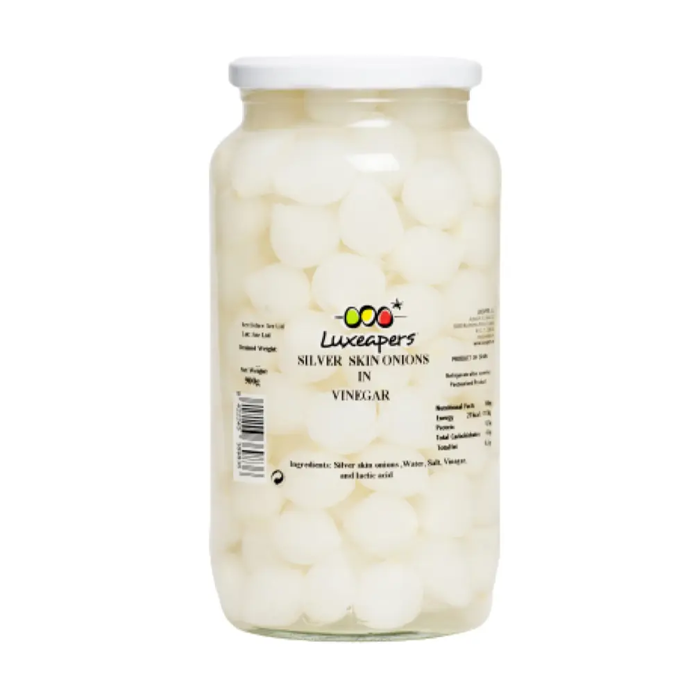 Hành Trắng Ngâm, Silver Skin Onions (360g) - LUXEAPERS