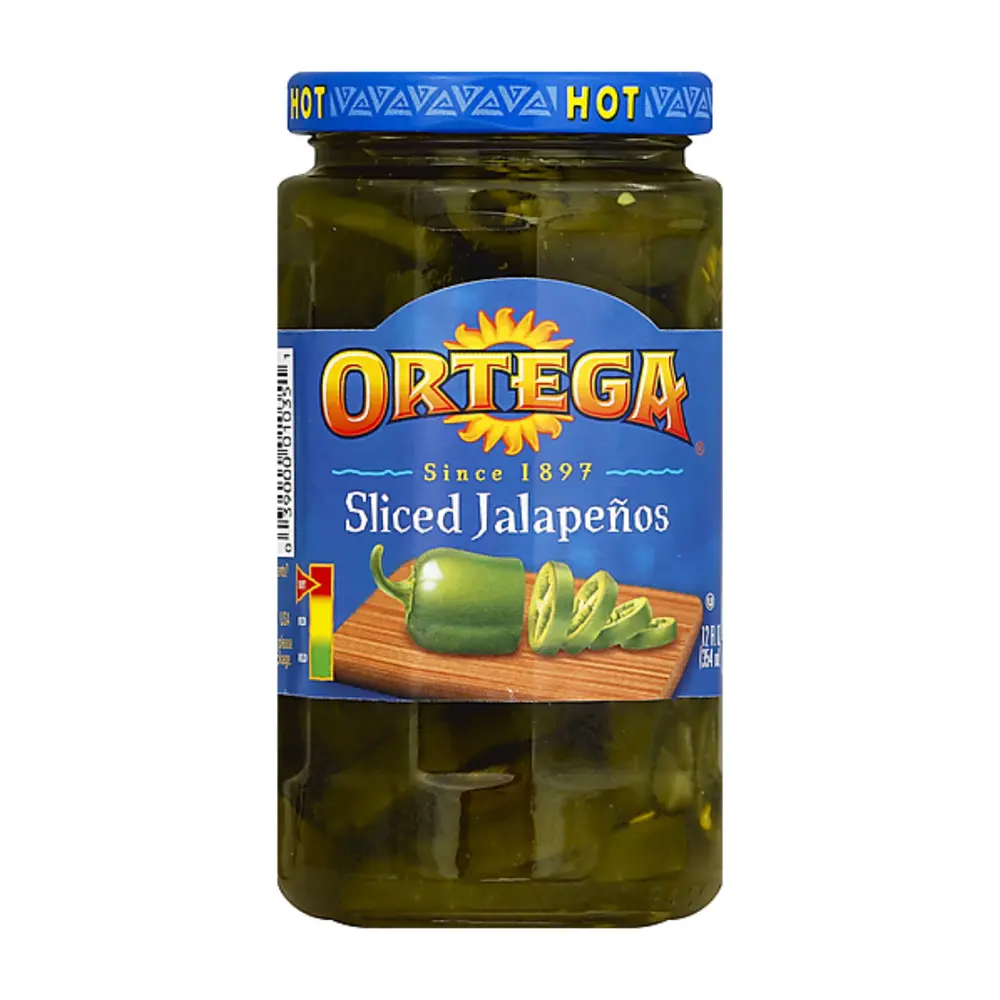 Ớt Ngâm Cắt Lát, Sliced Jalapenos, 12 fl oz (354ml) - ORTEGA