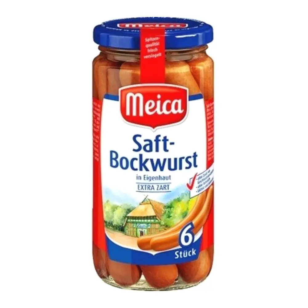 Xúc Xích Đức, Saft-Bockwurst, 6 Cây (380g) - MEICA