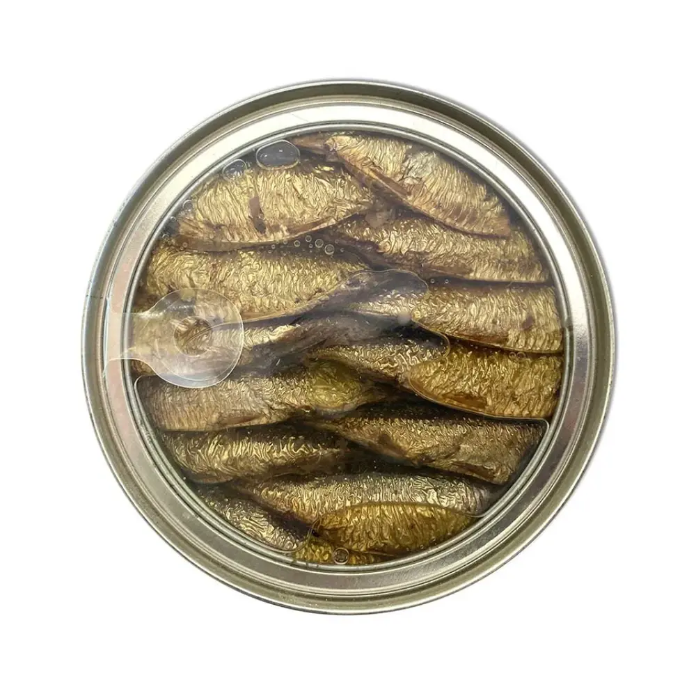 Cá Trích Hun Khói Ngâm Dầu, Sprats in Oil, Naturally Smoked (160g) - VITAFISH