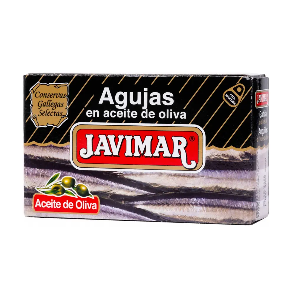 Cá Thu Nhật Ngâm Dầu Oliu, Agujas en Aceite de Oliva (115g) - JAVIMAR