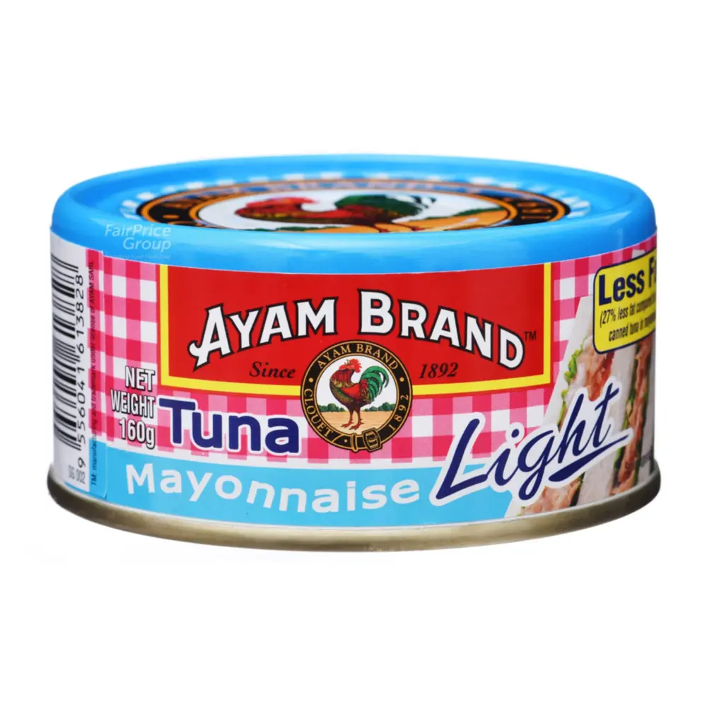 Cá Ngừ Sốt Mayo Ít Béo, Tuna Mayonnaise, Light (160g) - AYAM BRAND