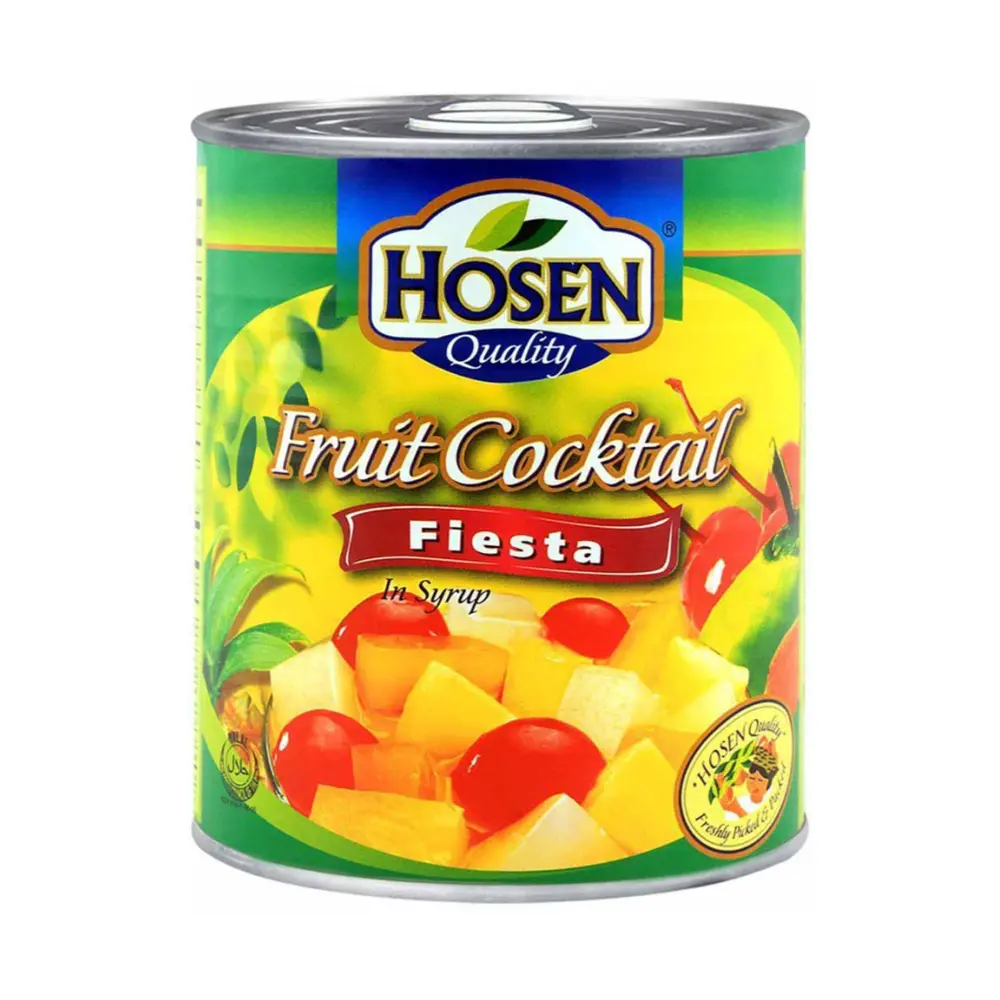 Trái Cây Cocktail Đóng Lon, Fiesta, Fruit Cocktail in Syrup (850g) - HOSEN