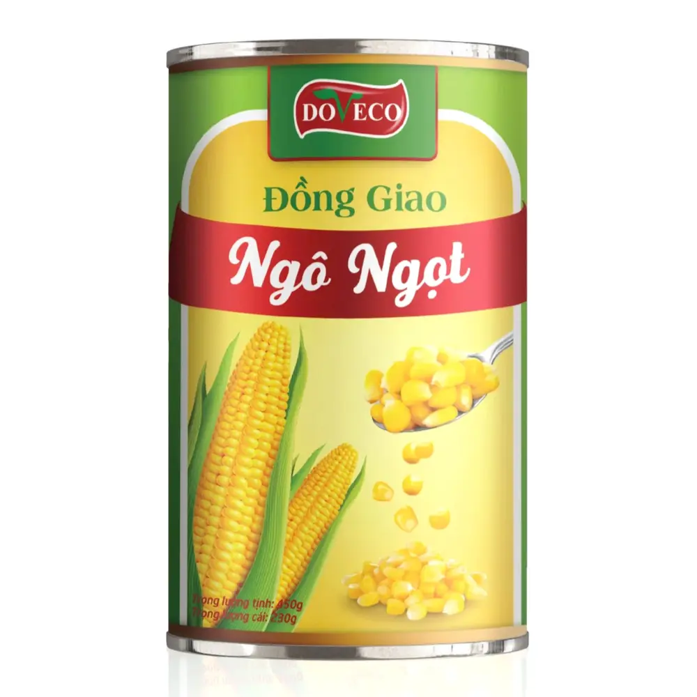 Ngô Ngọt Đồng Giao, Sweet Corn (450g) - DOVECO