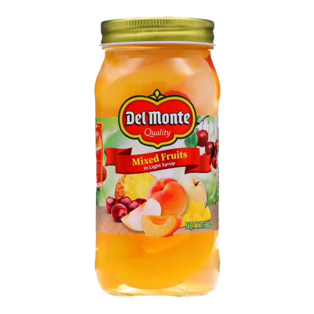 Trái Cây Hỗn Hợp Ngâm Nước Đường, Mixed Fruits in Light Syrup (680g) - DEL MONTE