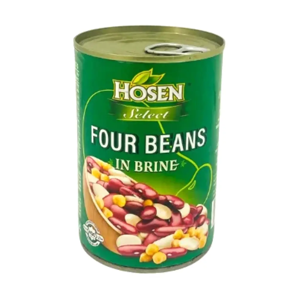 Hỗn Hợp 4 Loại Đậu Ngâm Nước Muối, Four Beans in Brine (400g) - HOSEN