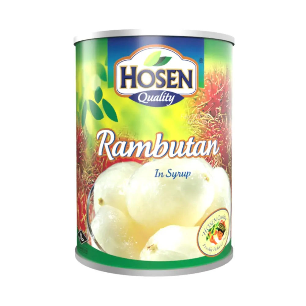 Chôm Chôm Ngâm Siro, Rambutan in Syrup (565g) - HOSEN